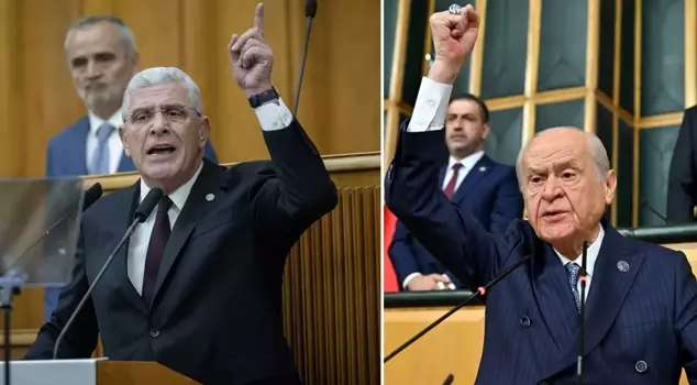 MHP leader Bahçeli receives a swift response from Musavat Dervişoğlu, who demanded the rope thrown from the podium.