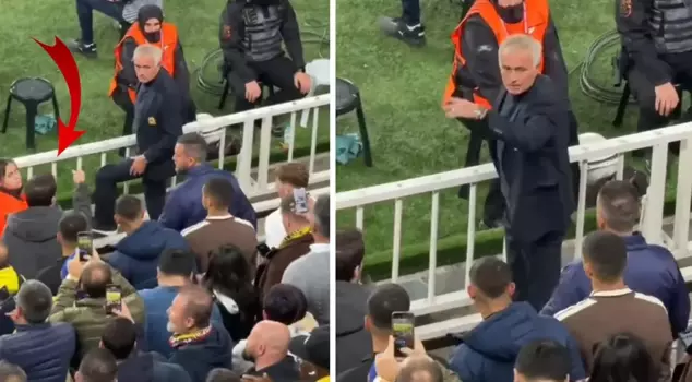 Mourinho humiliated the fan who gave him tactical advice.