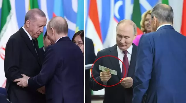 It was seen in Putin's hand! The banknote that made a splash at the BRICS Summit.