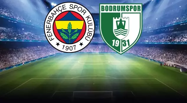 The tempo never drops for a moment in the Fenerbahçe-Bodrum FK match.