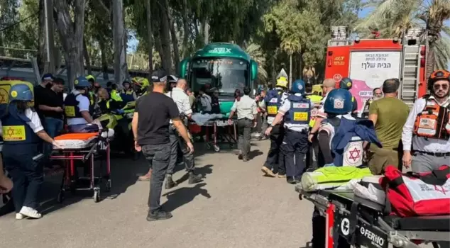 Truck attack at a bus stop in Israel! 40 people injured, 10 of them seriously.