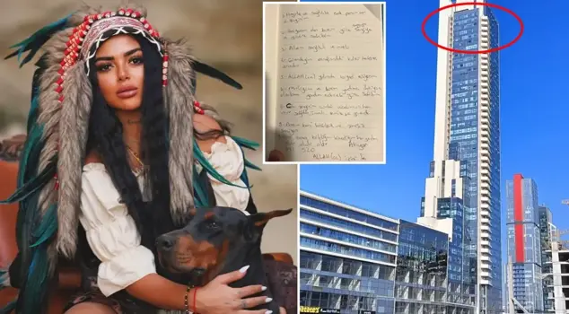 The notebook of Semanur, who died after falling from the 43rd floor of the skyscraper, has been found.