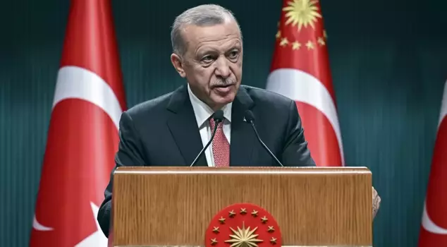 President Erdoğan is speaking at TUSAŞ: 