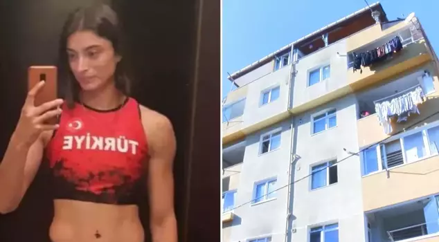 National athlete Selene Durna fell from her balcony and lost her life.