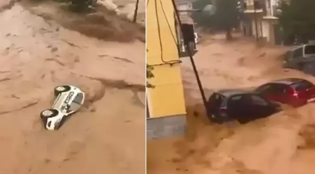 In Spain, many people lost their lives due to floods caused by tropical rains.