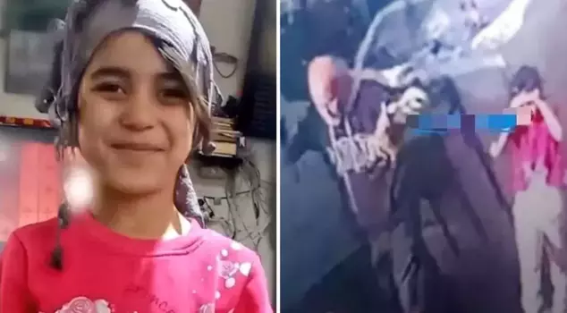 The last images of the killer of 6-year-old Şirin Elmas have emerged.