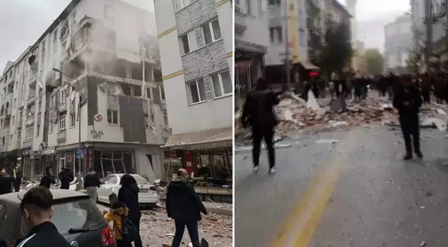 Explosion in a five-story building in Çorum! A large number of teams have been dispatched to the area.