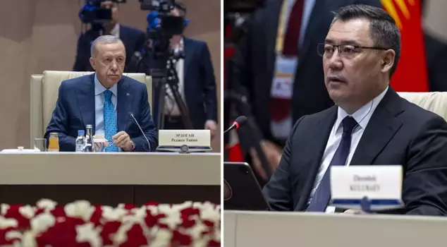 The President of Kyrgyzstan made a proposal to Erdoğan in front of the cameras: 