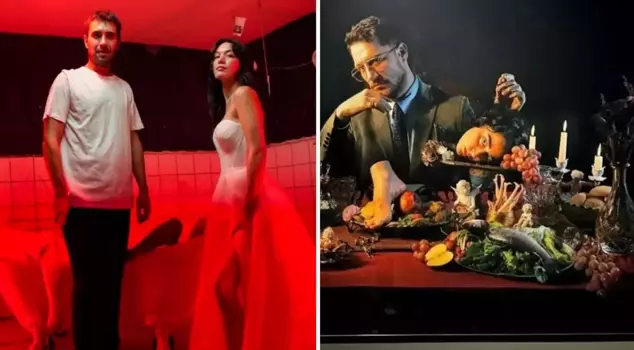 Hazal Subaşı and Ulaş Tuna Astepe's photo received a lot of reactions.