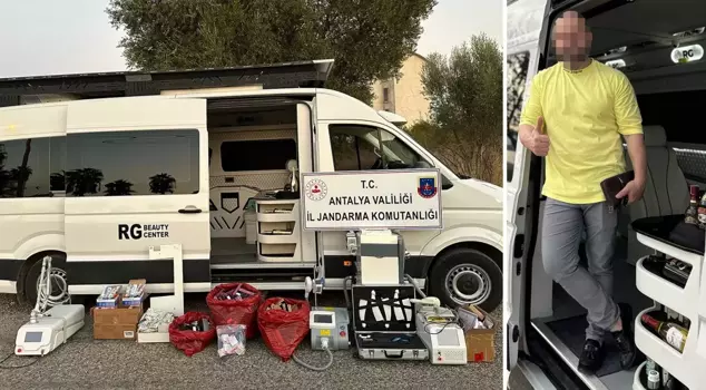 The high school graduate's actions in the VIP minibus in Antalya shocked everyone.