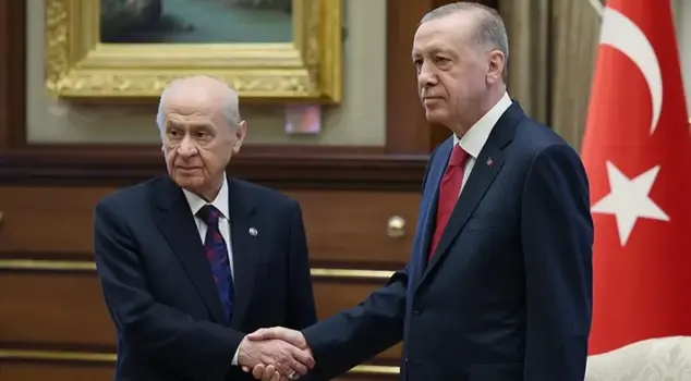 The meeting between President Erdoğan and MHP Leader Bahçeli at Beştepe has concluded.