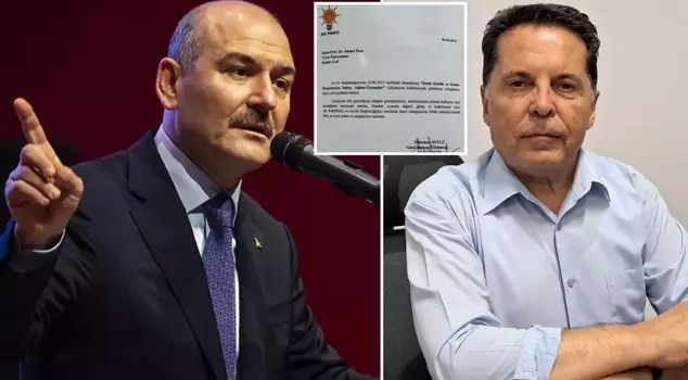 Soylu, who was revealed to have sent a thank-you letter to Ahmet Özer: We apologize.