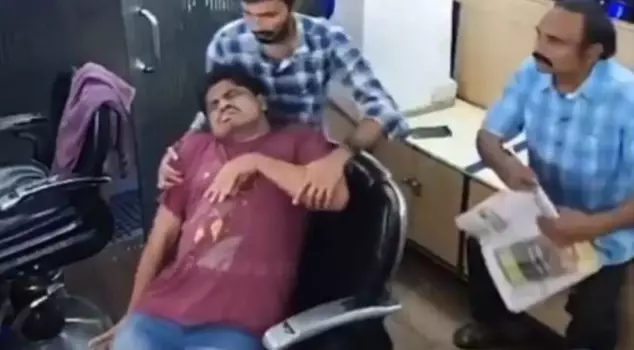 The original of the viral barber video turned out to be completely different.