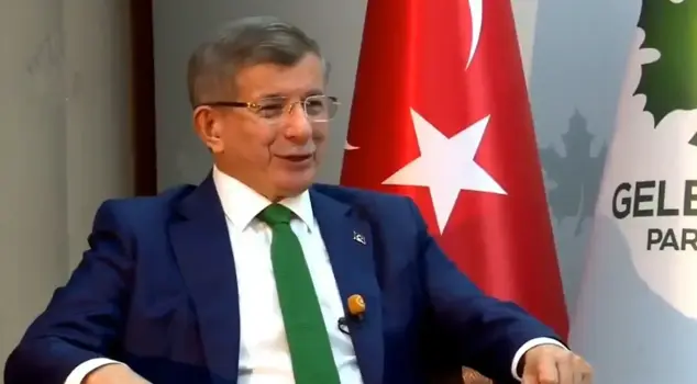 The leader of the Future Party, Davutoğlu, makes a scandalous 