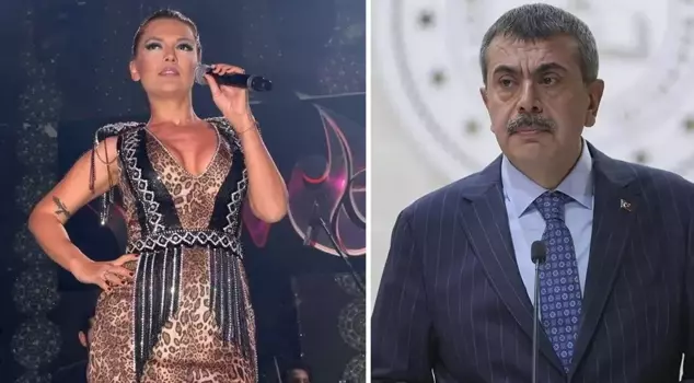 Demet Akalın faces backlash for deleting her post about Minister Tekin.