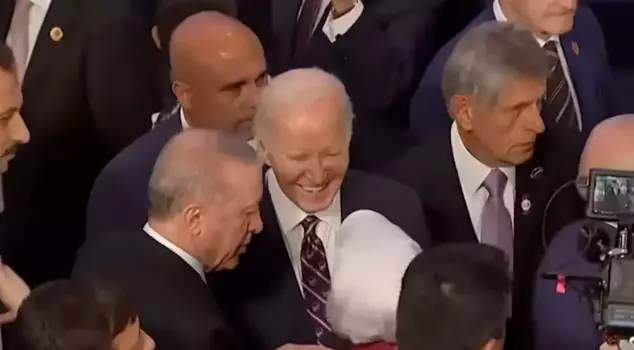 President Erdoğan had a brief conversation with Biden at the G20 Summit.