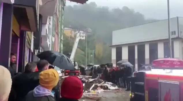 Landslide in Çayeli, Rize! There are dead and injured.