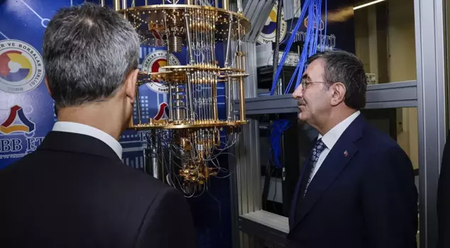 Turkey's first quantum computer has been introduced.