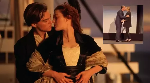 Leonardo DiCaprio and Kate Winslet were seen kissing after 27 years.