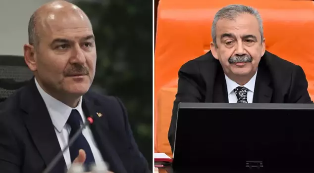 Interesting moments in the Parliament: Soylu burst into laughter upon hearing Sırrı Süreyya Önder's response.