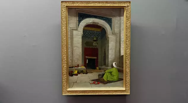 Osman Hamdi Bey's painting was sold in Paris for 571,500 Euros.