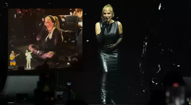 The tribute night organized for Sertab Erener was filled with emotional moments.