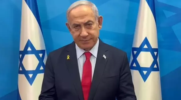 Netanyahu appeared before the cameras after the ICC's arrest warrant and issued a threat.