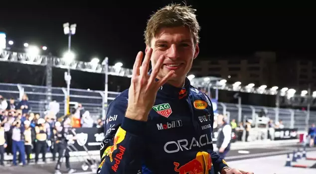 Max Verstappen became the champion in Formula 1 for the fourth consecutive time.