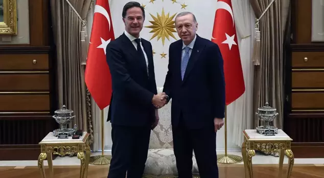 President Erdoğan received NATO Secretary General Rutte.