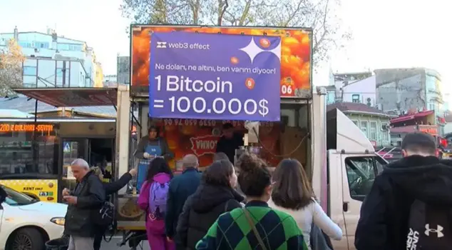 They celebrated Bitcoin's rise by distributing lokma.