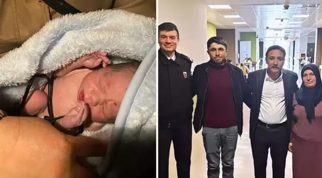 The name of the miracle baby born under difficult conditions due to the snow was given by Governor Gökmen Çiçek.