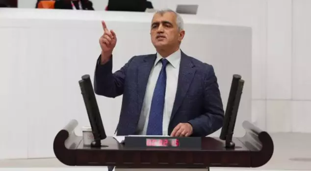 The voice of Gergerlioğlu from the DEM Party, who spoke in Kurdish in the Parliament, was silenced.