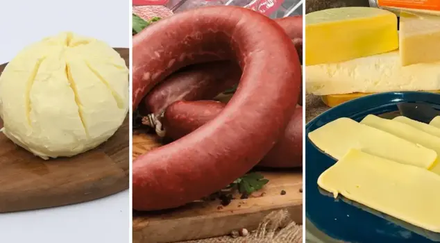 Some sausages in the market were found to contain horse and donkey meat, while vegetable oil and starch were detected in cheese.