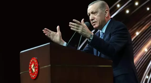 President Erdoğan defined the meaning of true love.