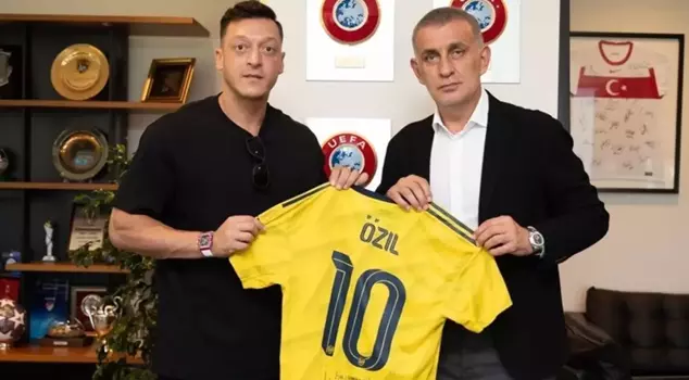 Response from Mesut Özil to claims about the TFF presidency.