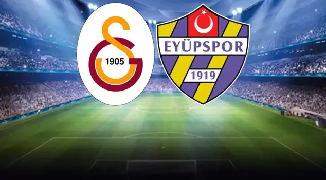 The starting lineups for the Galatasaray-Eyüpspor match have been announced.