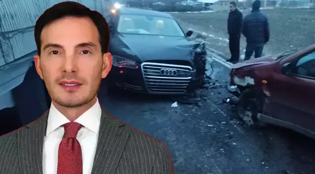 The legendary governor Yazıcıoğlu's son, who is a mayor, narrowly escaped death in a traffic accident.