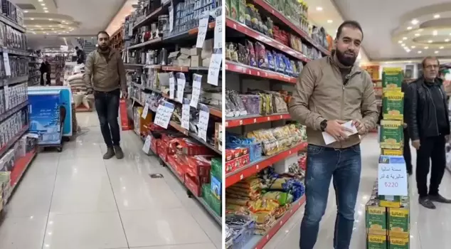 Markets have opened in Aleppo, and products are being sold in Turkish Lira.