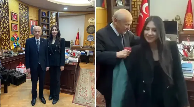 He personally dressed him in the robe! Bahçeli's power of attorney is now with his relative.