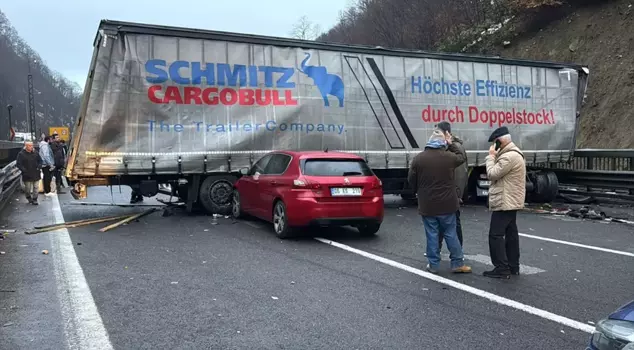 A switch accident occurred in the Bolu Mountain Tunnel! The Istanbul direction has been closed to traffic.