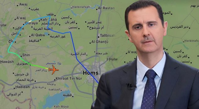 Эссада самолет разбился? Сигнал самолета, вылетевшего из Дамаска, внезапно пропал.