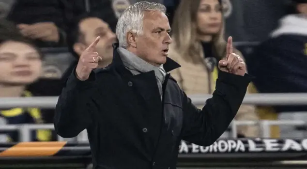 Jose Mourinho experienced a first in his career.