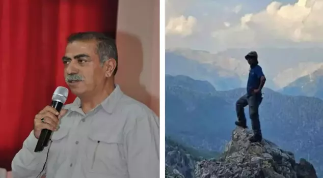 A former AK Party president died after falling from a cliff.