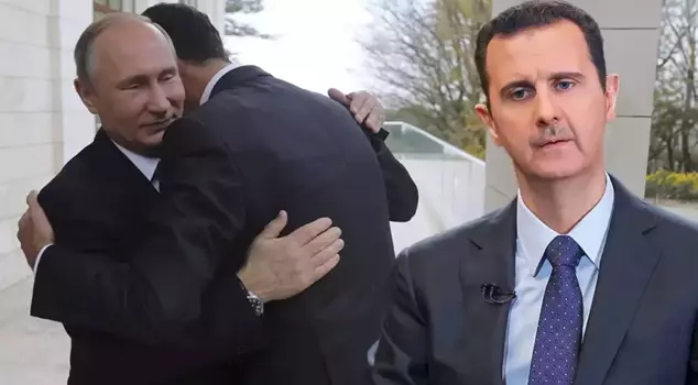 Putin has kidnapped Assad to prevent him from being killed like Gaddafi.