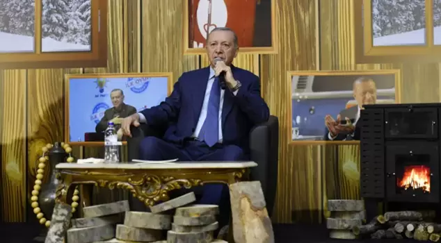 Erdoğan answered the question, 