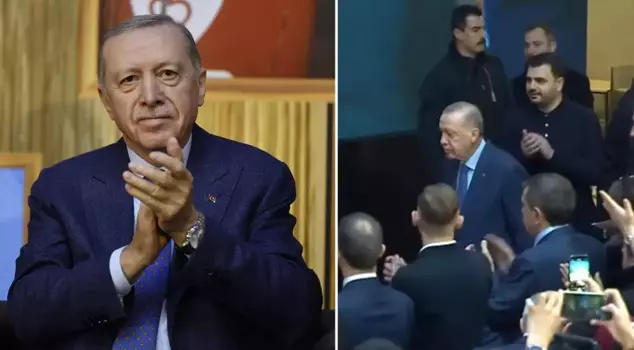 The song played as Erdoğan entered the hall to meet with the youth is quite significant.