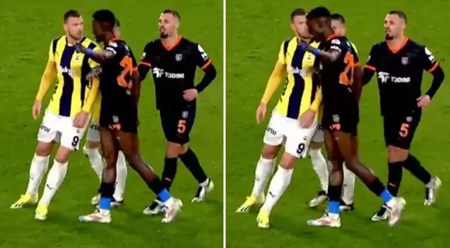 Incident in the Fenerbahçe match: Ba headbutted Dzeko.