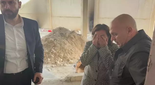 A UN official who entered Assad's torture center was overcome with tears.