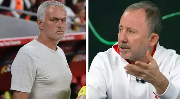 Jose Mourinho stunned Sergen Yalçın.