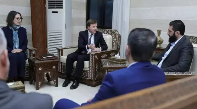 British diplomats met with HTS leader Colani in Damascus.